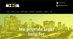 Desktop Screenshot of legalaxxis.com